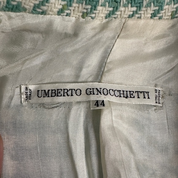 Umberto Ginocchietti (Italy) luxury vintage jacket blazer coat size EU44 or US14 - Picture 3 of 7